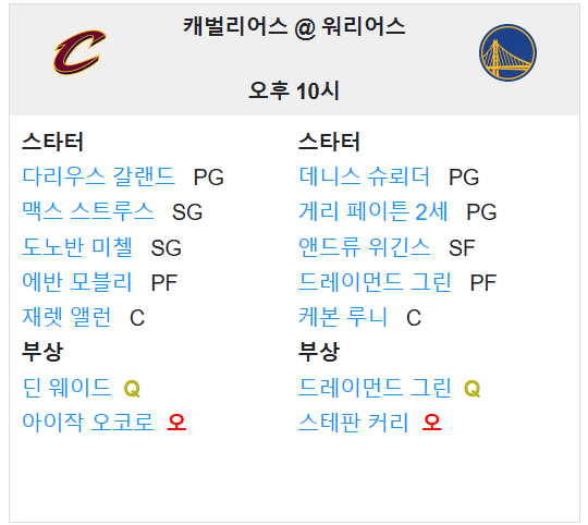 12.29(일) 10:30 NBA 골든스테이트 워리어스 피닉스 선즈 농구 체이스센터